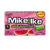 Mike and Ike Minis Sour Watermelon Chewy Candies 0.78 oz